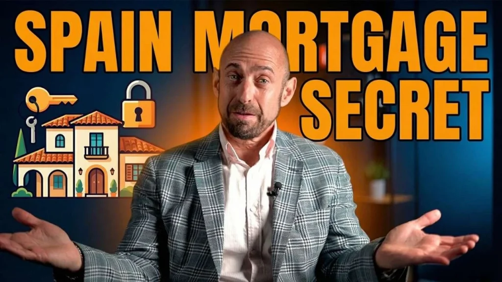 Keith Spitalnick of Target Property Spain explaining Spanish mortgages on YouTube